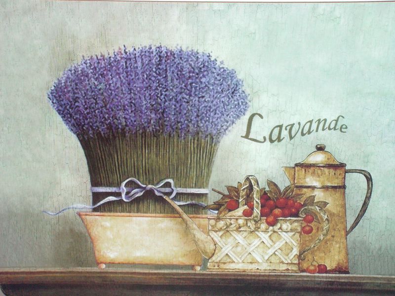 Лаванда - символ стиля Прованс.